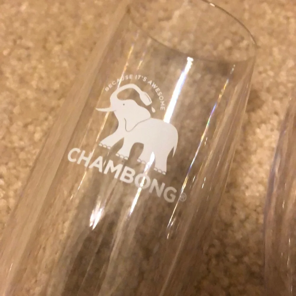 New Acrylic Chambong Set of 2